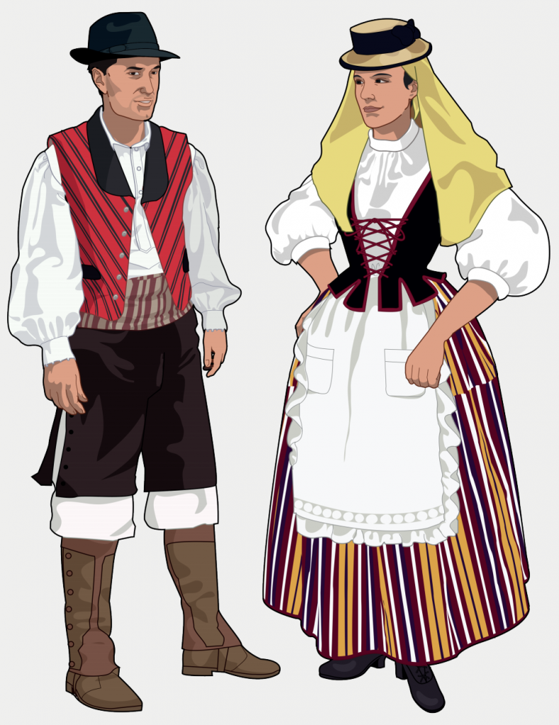 traje tipico tenerife